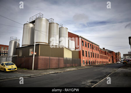 Construit en brique Joseph Holt, Cheetham Street Empire brasserie Banque D'Images