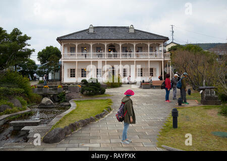 Nagasaki, Japon - 26 octobre 2018 : ex-Mitsubishi deuxième dock house dans la région de Glover Garden à Nagasaki, Japon Banque D'Images