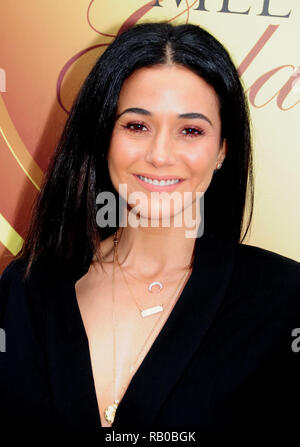 Californie, USA. 5e jan 2019. L'actrice Emmanuelle Chriqui participe à la 6ème rencontre d'Or Golden organisé par Nicole Kidman et Nadia Comaneci le 5 janvier 2019 à la Chambre sur le coucher du soleil à West Hollywood, Californie. Photo de Barry King/Alamy Live News Banque D'Images