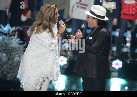 ZDF Live Show 'Die schönsten Weihnachts-Hits» avec Carmen Nebel avec : Al Bano Romina Power, où : Munich, Allemagne Quand : 05 Déc 2018 Crédit : Becher/WENN.com Banque D'Images