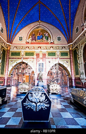 Roskilde Domkirke (Danemark, Nouvelle-Zélande) ; Domkirche zu Roskilde, Danemark Banque D'Images