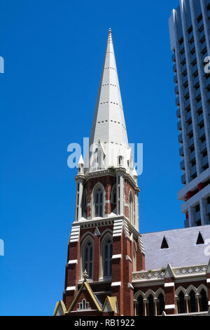 Rue Albert Eglise unifiante, Brisbane, Queensland, Australie Banque D'Images