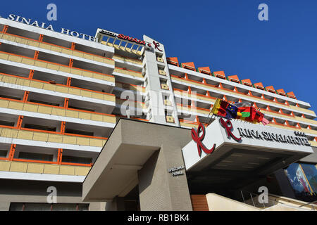 SINAIA, Roumanie - le 7 novembre 2018. Rina Sinaia Hotel à Sinaia, La Vallée de Prahova. Banque D'Images