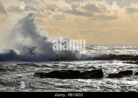 Vagues de l’océan Banque D'Images