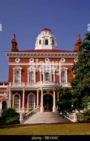 Johnston-Felton-Hay House, Macon, Ga Banque D'Images