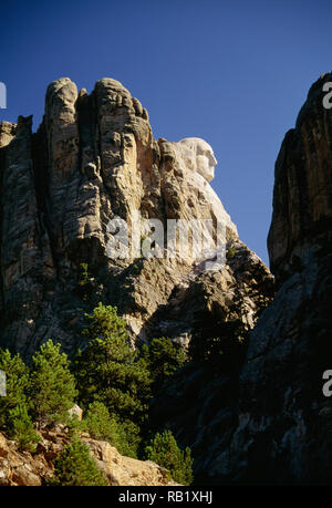 Mount Rushmore National Memorial est un site emblématique dans le Dakota du Sud, USA Banque D'Images