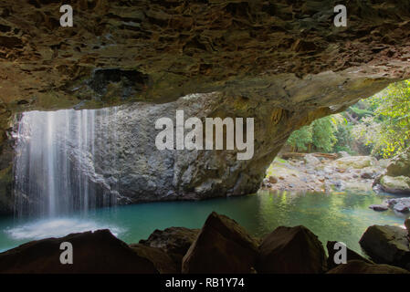 Pont naturel Parc national de Springbrook Arrière-pays de la Gold Coast Queensland Australie Banque D'Images