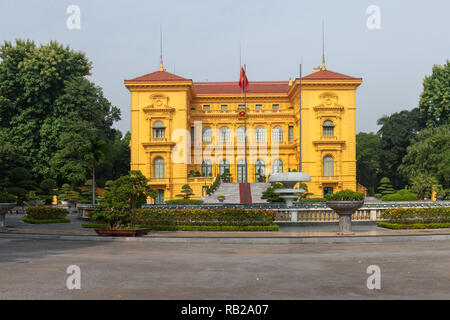 Palais présidentiel, Hanoi, Vietnam Banque D'Images