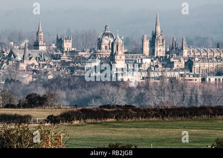 Oxford de Boars Hill. Banque D'Images