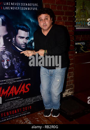 Mumbai, Inde. 5e Jan, 2019. Asgar Ali acteur vu au cours de la prochaine bande-annonce le lancement du film Amavas de Mumbai. Credit : Azhar Khan SOPA/Images/ZUMA/Alamy Fil Live News Banque D'Images