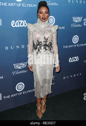 LOS ANGELES, États-Unis - 05 janvier : actrice Shanola Hampton arrive à l'Art de l'Elysium le ciel du 12e gala tenu à un lieu privé le 5 janvier 2019 à Los Angeles, Californie, États-Unis. (Photo par Xavier Collin/Image Crédit : Agence de Presse) L'agence de presse Image/Alamy Live News Banque D'Images