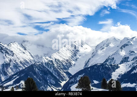 Zillertal, Zillertal Arena, Grimselpass, Autriche Banque D'Images