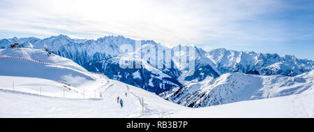 Zillertal, Zillertal Arena, Grimselpass, Autriche Banque D'Images