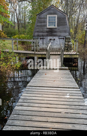 Boat House at the Old Manse à Concord, MA Banque D'Images