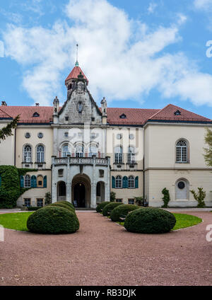 Château Waldenburg en Saxe Banque D'Images