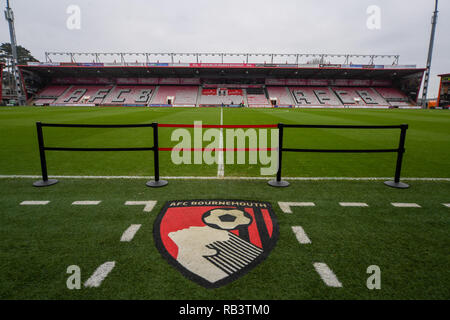 5 janvier 2019, doyen de la Cour, Bournemouth, Angleterre ; l'unis en FA Cup, 3ème tour, vs Bournemouth Bournemouth Brighton ; accueil de crédit : FC Phil Westlake/News Images images Ligue de football anglais sont soumis à licence DataCo Banque D'Images