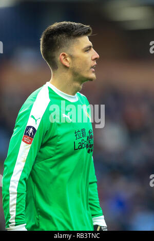 5 janvier 2019, Turf Moor, Burnley, Angleterre ; l'unis en FA Cup, 3ème tour, Burnley vs Barnsley : Nick Pope de Burnley Crédit : Mark Cosgrove/News Images images Ligue de football anglais sont soumis à licence DataCo Banque D'Images