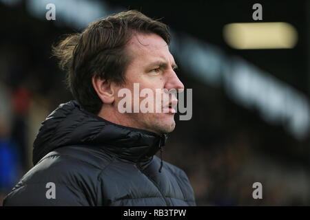 5 janvier 2019, Turf Moor, Burnley, Angleterre ; l'unis en FA Cup, 3ème tour, Burnley vs Barnsley : Daniel Stendel manager de Barnsley Crédit : Mark Cosgrove/News Images images Ligue de football anglais sont soumis à licence DataCo Banque D'Images