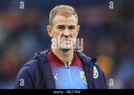 5 janvier 2019, Turf Moor, Burnley, Angleterre ; l'unis en FA Cup, 3ème tour, Burnley vs Barnsley : Joe Hart de Burnley Crédit : Mark Cosgrove/News Images images Ligue de football anglais sont soumis à licence DataCo Banque D'Images