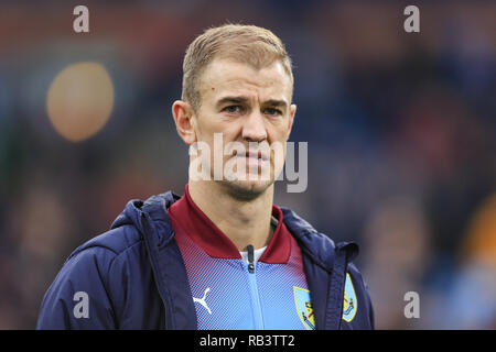 5 janvier 2019, Turf Moor, Burnley, Angleterre ; l'unis en FA Cup, 3ème tour, Burnley vs Barnsley : Joe Hart de Burnley Crédit : Mark Cosgrove/News Images images Ligue de football anglais sont soumis à licence DataCo Banque D'Images