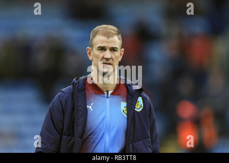 5 janvier 2019, Turf Moor, Burnley, Angleterre ; l'unis en FA Cup, 3ème tour, Burnley vs Barnsley : Joe Hart de Burnley Crédit : Mark Cosgrove/News Images images Ligue de football anglais sont soumis à licence DataCo Banque D'Images