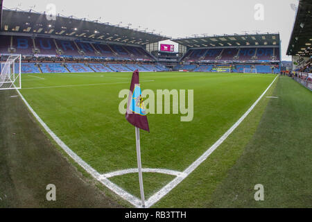 5 janvier 2019, Turf Moor, Burnley, Angleterre ; l'unis en FA Cup, 3ème tour, Burnley vs Barnsley : une vue de Turf Moor Crédit : Mark Cosgrove/News Images images Ligue de football anglais sont soumis à licence DataCo Banque D'Images