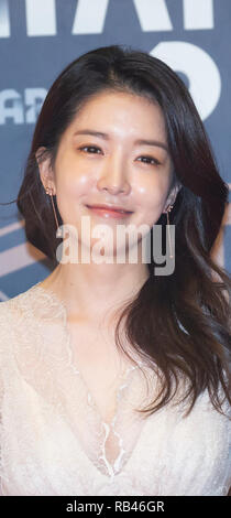 Jung In-Sun, Dec 30, 2018 : l'actrice sud-coréenne Jung In-Sun assiste à un événement tapis rouge de la MBC Drama Awards 2018 à Séoul, Corée du Sud. Credit : Lee Jae-Won/AFLO/Alamy Live News Banque D'Images