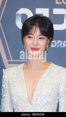 Im Se-Mi, Dec 30, 2018 : l'actrice sud-coréen Im Se-Mi assiste à un événement tapis rouge de la MBC Drama Awards 2018 à Séoul, Corée du Sud. Credit : Lee Jae-Won/AFLO/Alamy Live News Banque D'Images