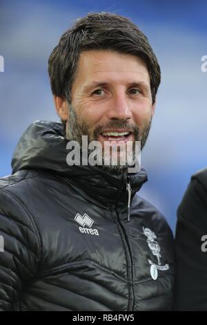 DANNY CROWLEY, LINCOLN CITY FC, Everton FC MANAGER V LINCOLN CITY, unis en FA CUP, 2019 Banque D'Images