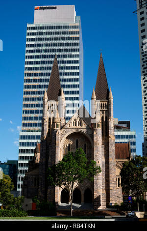 La Cathédrale Saint-Jean, Brisbane, Queensland, Australie Banque D'Images