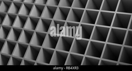 Résumé fond composé de cavités cubes. Banque D'Images