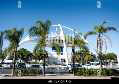 Thème bâtir. L'Aéroport International de Los Angeles. Los Angeles. La Californie. Banque D'Images