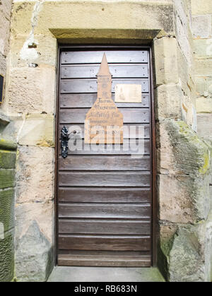 Rome, Italie - 12 juillet 2014 : portes et portails anciens, le patrimoine culturel sous la forme d'arches, portes et portails. Banque D'Images