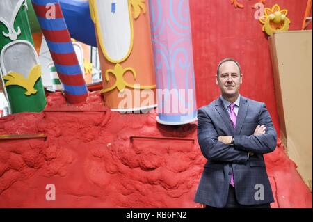 Los Angeles, Californie, USA. Dec 18, 2018. David Eads, directeur exécutif et chef de la direction de tournoi Pasadena de Roses. Ringo : crédit Chiu/ZUMA/Alamy Fil Live News Banque D'Images