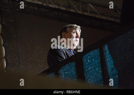 College Green, Londres, Royaume-Uni. Jan 7, 2019. John Whittingdale parle aux médias sur College Green crédit : George Cracknell Wright/Alamy Live News Banque D'Images