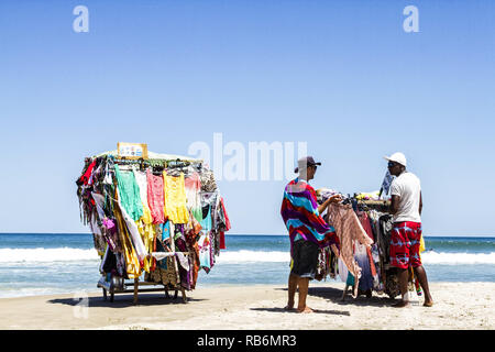 Florianopolis, Santa Catarina, Brésil. 18 janvier, 2014. Colporteurs sont vus à l'Acores Beach à Florianopolis, Santa Catarina, Brésil. Credit : Ricardo Ribas SOPA/Images/ZUMA/Alamy Fil Live News Banque D'Images