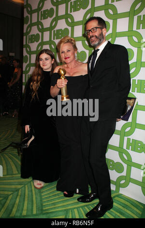 Harlow Olivia Calliope Jane, Patricia Arquette, Eric White 01/06/2019 La 76e Golden Globe Awards HBO Après partie tenue à l'Circa 55 Restaurant au Beverly Hilton à Beverly Hills, CA Photo : Cronos/Hollywood News Banque D'Images