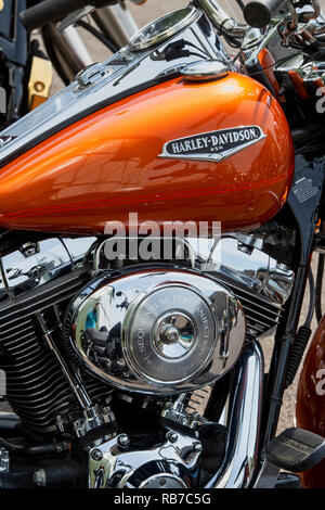 Harley Davidson Road King "moto" Banque D'Images
