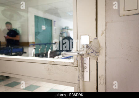 Salle d'urgence à l'hôpital d'Aix en Provence Banque D'Images