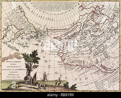 Nouvelles découvertes 1776 Banque D'Images