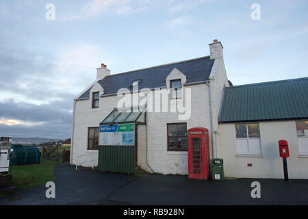 Bressay shop et bureau de poste sur l'île de Bressay dans les îles Shetland Banque D'Images