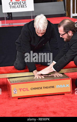 Sam Elliott assiste à sa main et l'empreinte cérémonie au Théâtre chinois de Grauman sur Janvier 07, 2019 à Hollywood, Californie. Banque D'Images