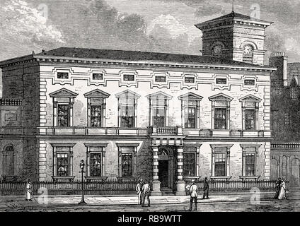 La nouvelle Halle au bâtiment c.1850, Grassmarket, Édimbourg, Écosse Banque D'Images
