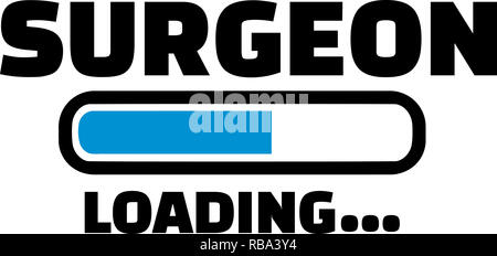 Impulsion de signal de ligne avec le titre de chirurgien Banque D'Images