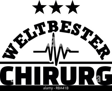 Mondes meilleurs chirurgien allemand mâle Banque D'Images