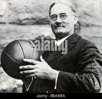 Le Dr James Naismith. Banque D'Images