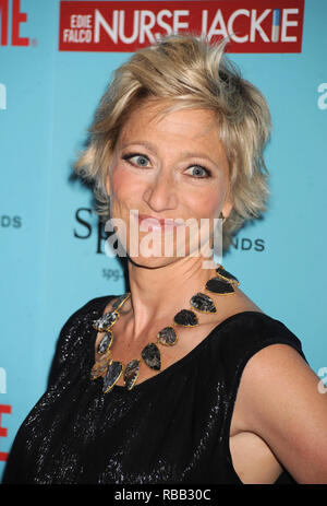 Edie Falco lors de la première mondiale de Showtime's 'Nurse Jackie' au Directors Guild Theatre Le 2 juin 2009 à New York City Crédit : Dennis Van Tine/MediaPunch Banque D'Images