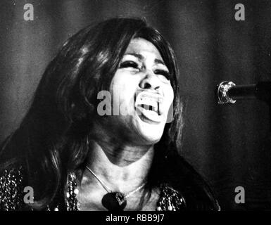 Tina Turner, 1970 Banque D'Images