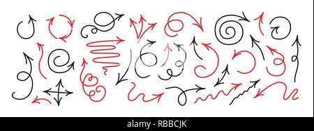 Onglets flèche vecteurs. Crayon flèches infographie moderne vecteur. Trouver façon flèche infographie, template design site web, bannière, bannière cercle moderne et propre. EPS 10 Illustration de Vecteur