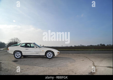 Porsche 924S 1986 Voiture de sport allemande classique Banque D'Images